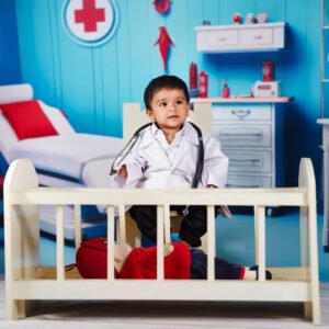 Baby doctor theme photoshoot in Vijayawada