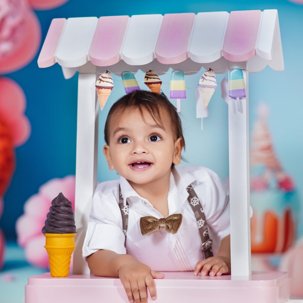 Baby photography at different ages