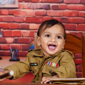baby police officer theme