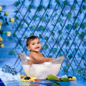 Baby photography at Hanuman Baby Studio Vijayawada