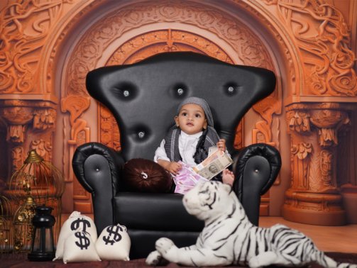 creative baby photoshoot ideas